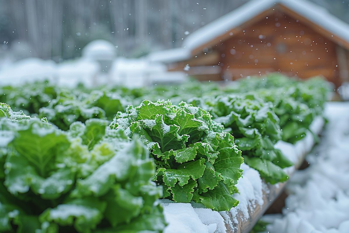 Transformez votre jardin en havre hivernal avec ces variétés de salades résistantes